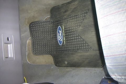 1995 Ford Taurus - And the all important "FORD the best never rest" floor mats. Get your self some! they add almost as much HP as a Type R sticker!
