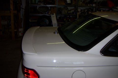 1995 Ford Taurus - Antenna again, unfortunatly my camera bugged out, right after this pic, the tramsmitter is in the trunk in a ammo case mounted to the rear…