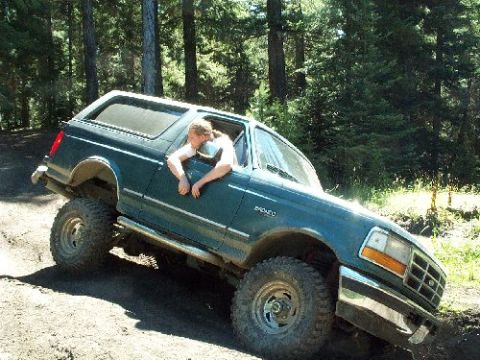 1996 Ford Bronco - Just hanging out....