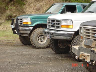 1996 Ford Bronco - Alvey's new lift/rig