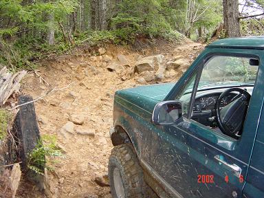 1996 Ford Bronco - mini-rubicon looking up