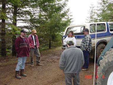 1996 Ford Bronco - Yup, we got Jim out and up the hill!