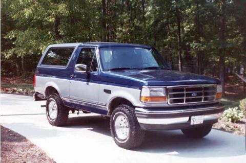 1995 Ford Bronco “ole blue and gray”