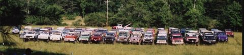 1987 Ford Bronco - Now, add Steve Crawford's Towzilla Wrecker! (see back row)