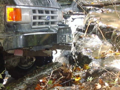1987 Ford Bronco - My hi-lift helper tubes get in the way of my approach angle. They've GOT to go before I wheel again.