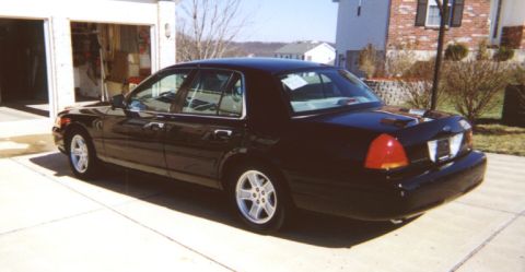 2002 Ford Crown Victoria - Rear View of the best looking car in Imperial (St. Louis) MO!