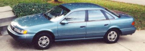 1993 Ford Taurus - With new hubs