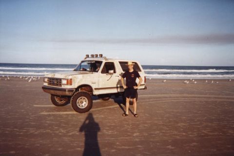 1989 Ford Bronco - A few years ago with lift and tires
