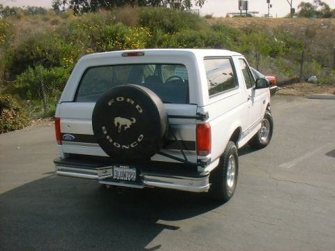 1995 Ford Bronco - Rear