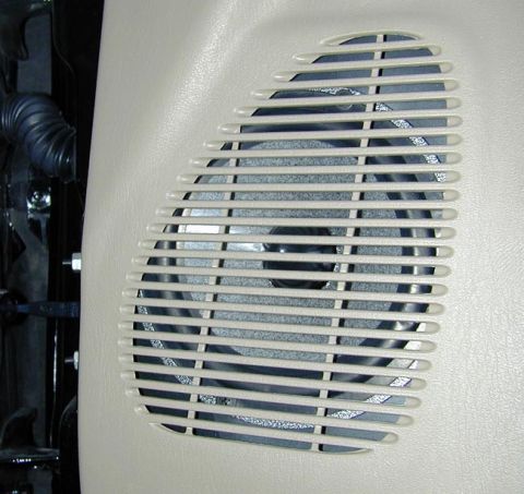 2001 Ford Excursion - One of the Focal Utopia 6in. midrange speakers in the front door. These are bad ass speakers. Thankyou Focal!!
