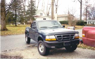 1998 Ford Ranger - Before I got the wheels and tires on there.