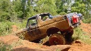 1979 Ford Bronco - This 1978 Ford Bronco is navigating a challenging off-road course.