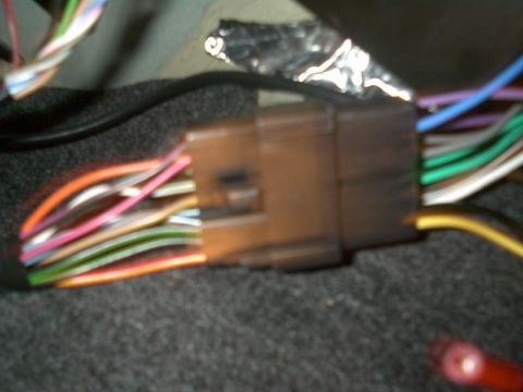 1997 Mercury Sable - Harness Closeup