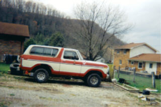1978 Ford Bronco “baby ruth”