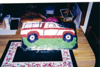 1978 Ford Bronco - custom cake