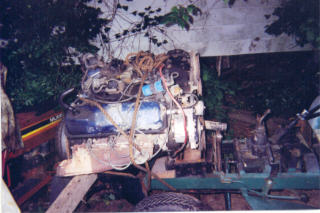 1978 Ford Bronco - old motor