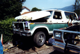 1978 Ford Bronco - motors out of the green one