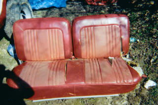 1978 Ford Bronco - The Original seat.