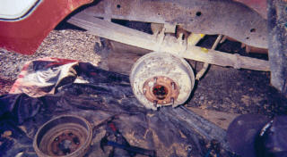 1978 Ford Bronco - had to replace the drum after I found out mine was warped.