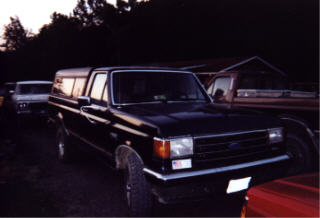 1990 Ford F-150 - here is my truck minus the toolbox and running boards. The camper was for a fishing trip only.