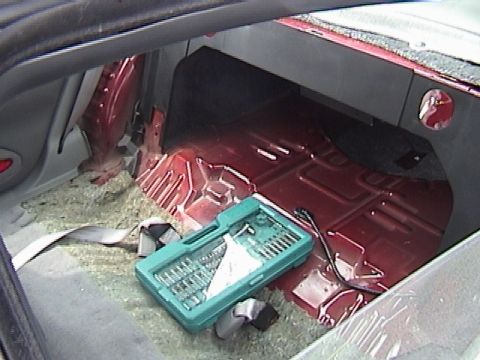 1998 Ford Taurus - Backseat removed for racing