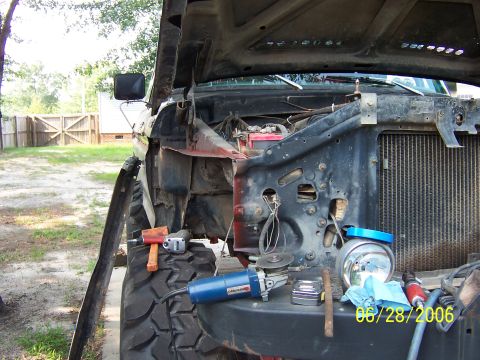 1978 Ford Bronco - Made cuts