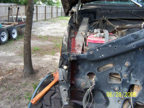 1978 Ford Bronco - Fender back on