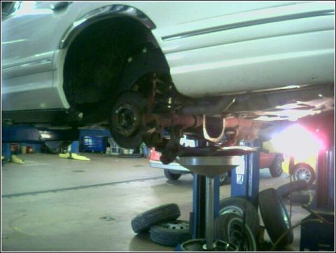 1997 Mercury Grand Marquis - Hollowed out axle. All flushed and ready for reassembly. 101,000 miles and the axle shafts looked brand new!!!