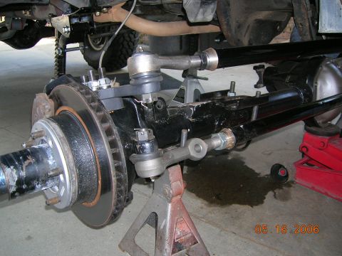 1985 Ford Bronco - steering set up .