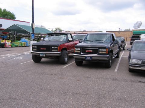 1995 GMC Sierra 1500 - reg & ext cab both stepsides