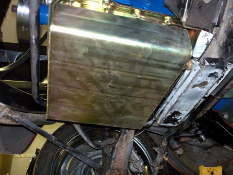 1966 Ford Fairlane - Canton T shape oil pan clears the sway bar, but it's a real close fit to the crossmember under engine. The oil pan is part number 15-810.