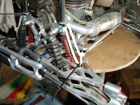 2001 Ford F-100 - Close-up of rear suspension