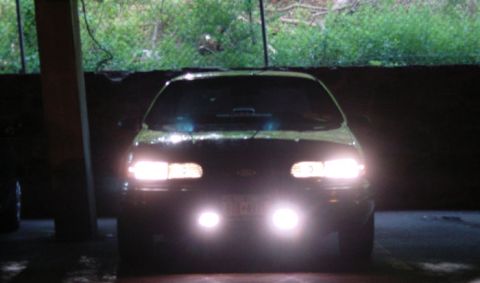 1993 Ford Taurus - Now for how bright they really are!