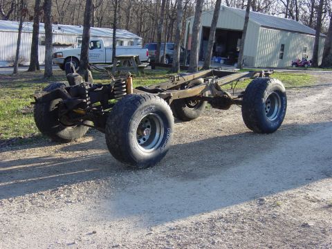 1972 Ford Bronco - The frame I started with