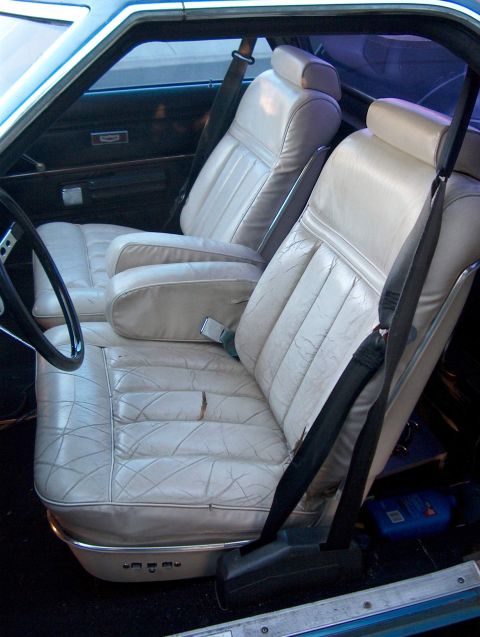 1978 Ford Ranchero - Got a set of seats from a 78 mk V