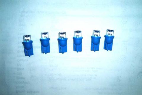 1993 Ford Taurus - Blue Wide Angle LEDs