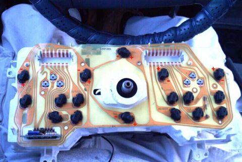 1993 Ford Taurus - Rear of Console
