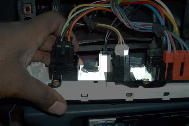 A/C Control Bulb Location