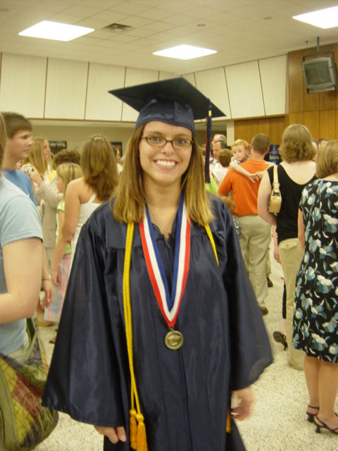 1995 Ford Probe - Sarah at graduation....Im so proud of her!