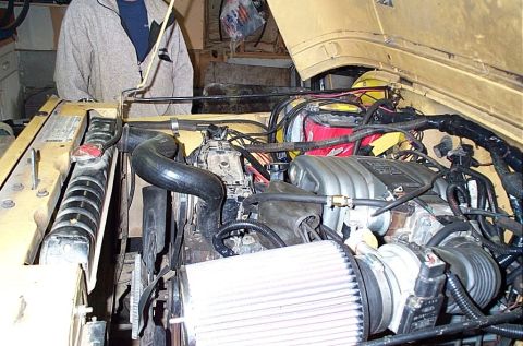 1982 Ford Customline - 5.0 HO swapped in. pieces from all kinds of stuff.