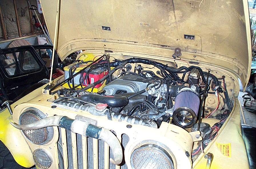 another shot of the engine, well balanced use of space.