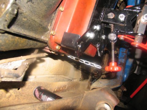 1978 Ford Bronco - Transmission jack is used to support the transmission during removal or installation.