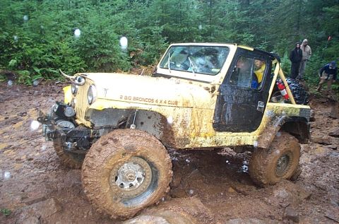 1982 Ford Customline - Covered im TSF mud, we ARE having fun now.