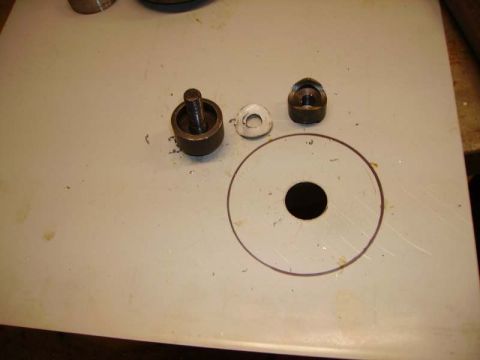 1969 MINI Cooper - fuel tank lid - small hole (3/4")