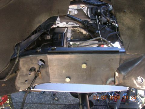 1996 Ford Bronco - Plating frame