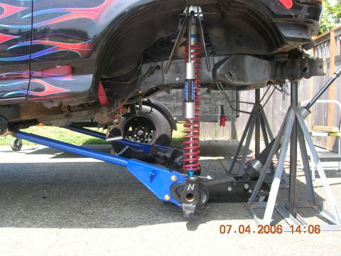 1996 Ford Bronco - At full droop