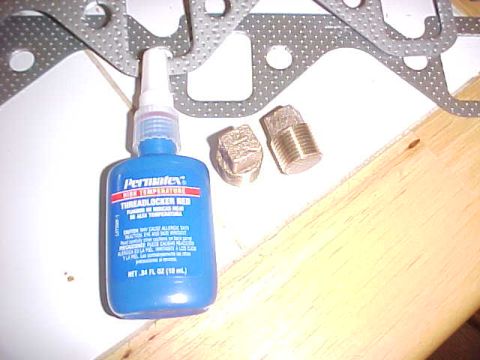 1989 Ford Bronco - thread-lock and brass caps