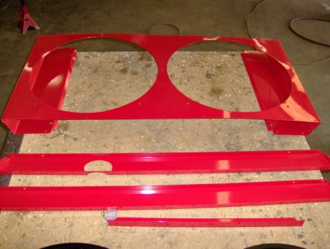 1978 Ford Bronco - .063 aluminum, powdercoated