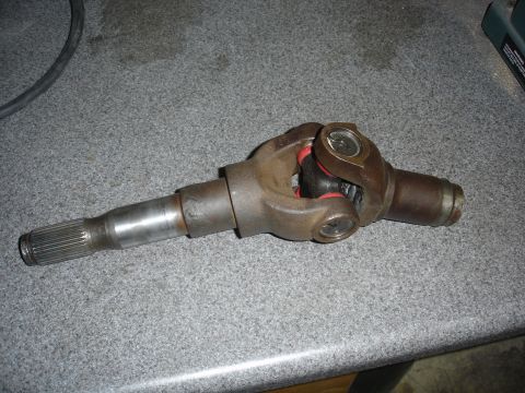 1996 Ford Bronco - Dana 50 stub shaft. Sorry there are no more pics I did this mod the night before a wheeling trip so there was no screwing around. This is a…
