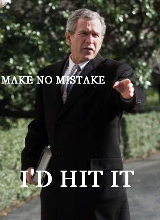 1977 Ford Mustang II - Man in a suit points forward with text overlayed on the image.